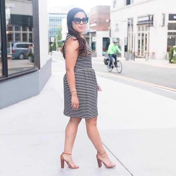 J. Crew Daybreak Striped Sleeveless Dress - Picture 4 of 12